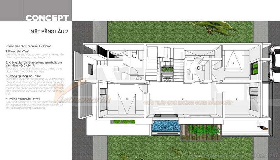 Top 10+ mẫu thiết kế nhà phố có bể bơi mini hiện đại mới nhất 2023 > Mẫu thiết kế nhà phố có bể bơi đẹp tại Hà Nội