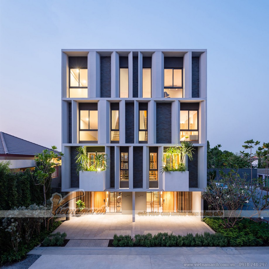 Tuyển tập những mẫu thiết kế nhà phố hiện đại tuyệt đẹp của Vietnamarch > Mẫu biệt thự đẹp, hiện đại