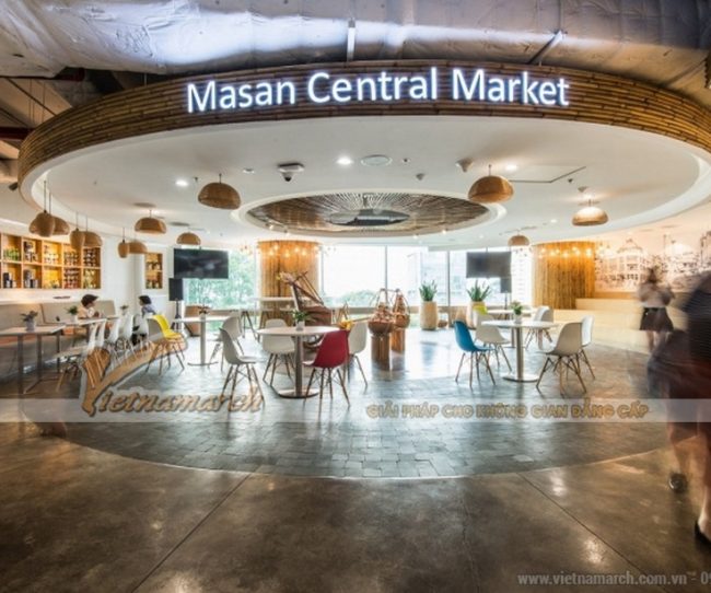 Thiết kế nội thất văn phòng thực phẩm và đồ uống Masan Consumer – Thành phố Hồ Chí Minh