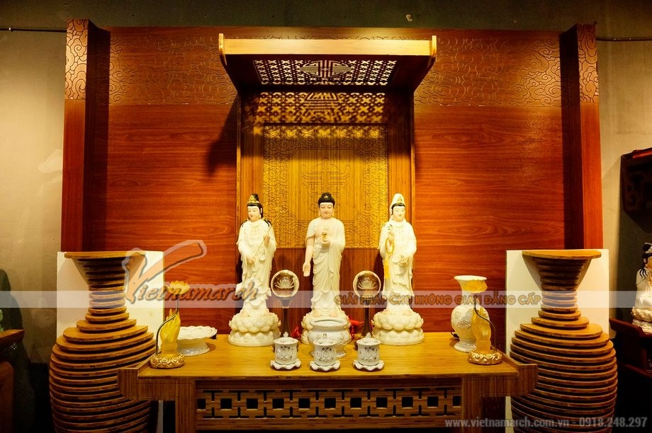 bàn thờ Phật cho cửa hàng kinh doanh