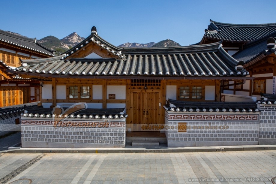 Không thể bỏ lỡ những mẫu thiết kế nhà cấp 4 kiểu Hàn Quốc HOT nhất > Mẫu nhà cấp 4 Hàn Quốc phong cách cổ