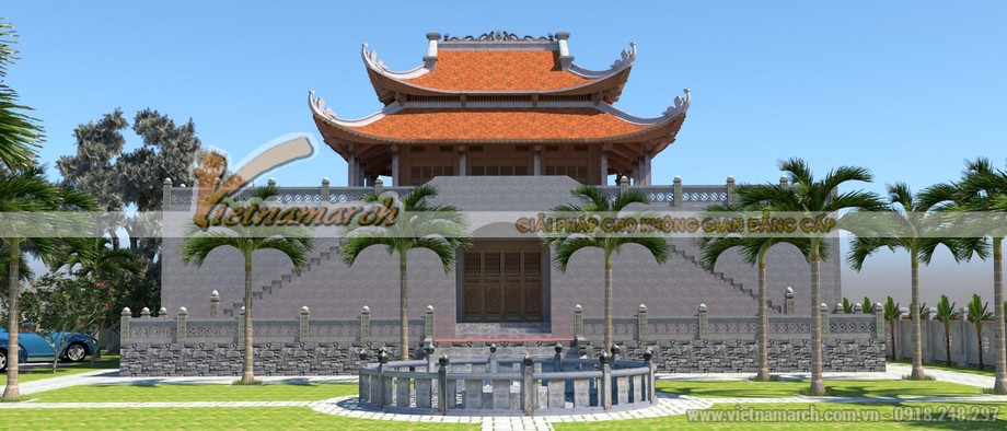 Thiết kế chùa 2 tầng tại Nghệ An > Thiết kế chùa 2 tầng tại Nghệ An