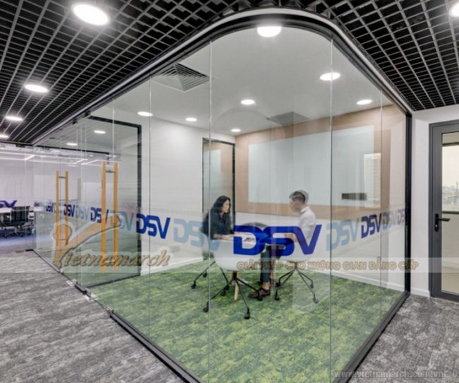 Thiết kế văn phòng giao dịch vận tải DSV Hồ Chí Minh