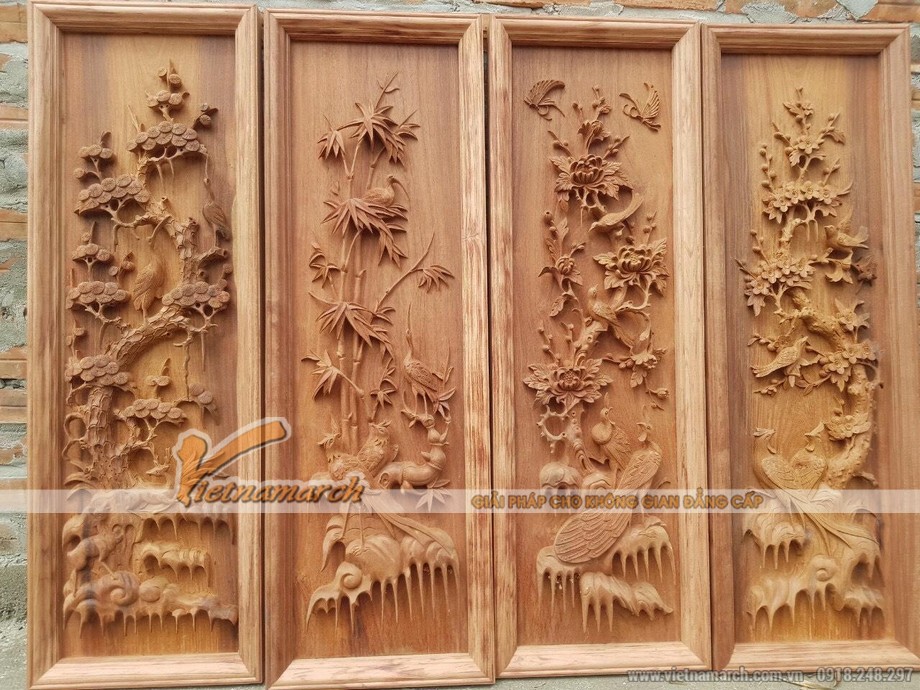 Vietnamarch – Xưởng sản xuất tranh gỗ phòng khách, phòng thờ đẹp > Tranh gỗ phòng khách phòng thờ đẹp