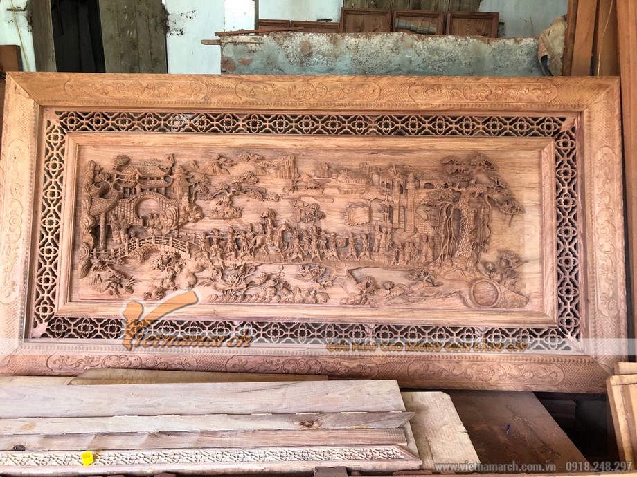 Điển tích trong triện gỗ đồ thờ 