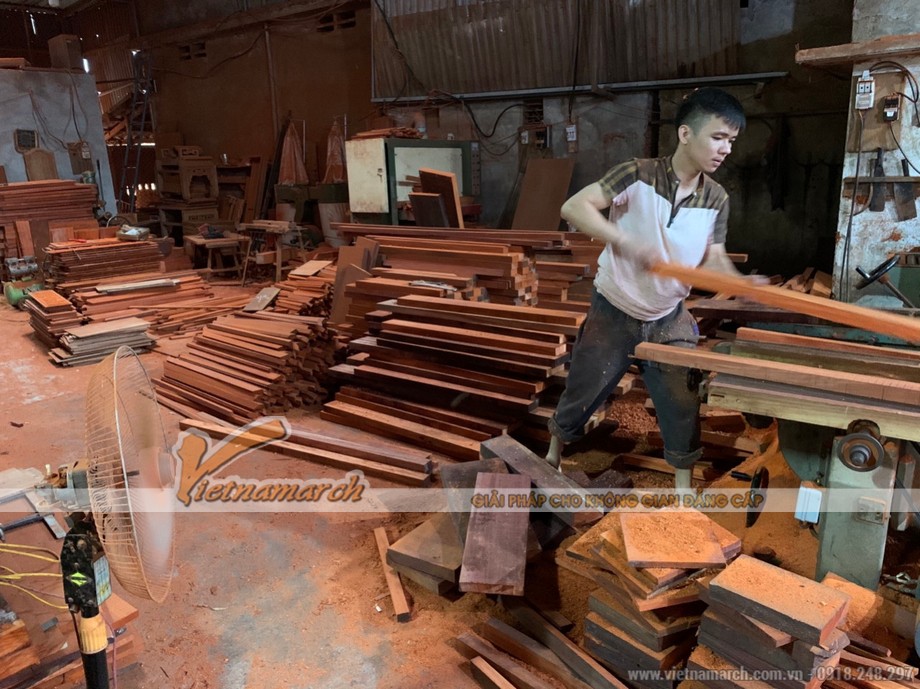 Xưởng sản xuất tranh gỗ Vietnamarch