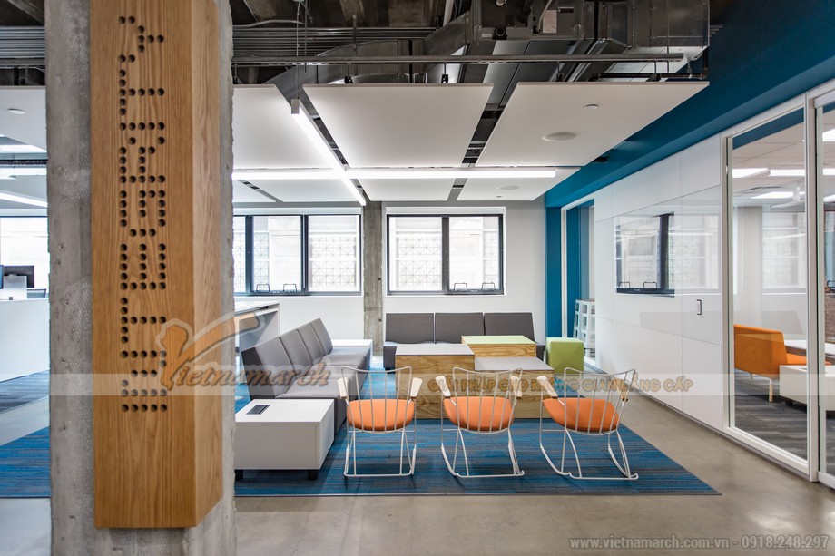 Con đường mới trong xu hướng thiết kế văn phòng năm 2023 > Xu hướng màu sắc trong thiết kế văn phòng 2021