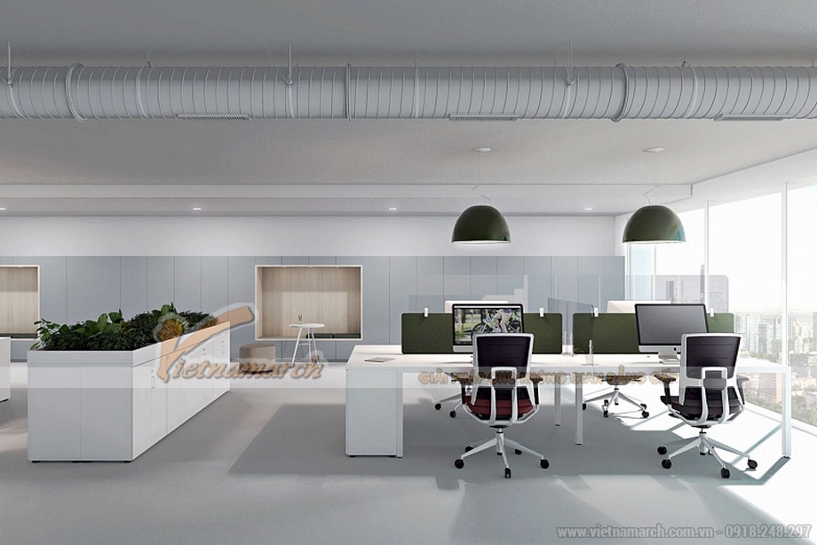 Con đường mới trong xu hướng thiết kế văn phòng năm 2023 > Thiết kế văn phòng hiện đại