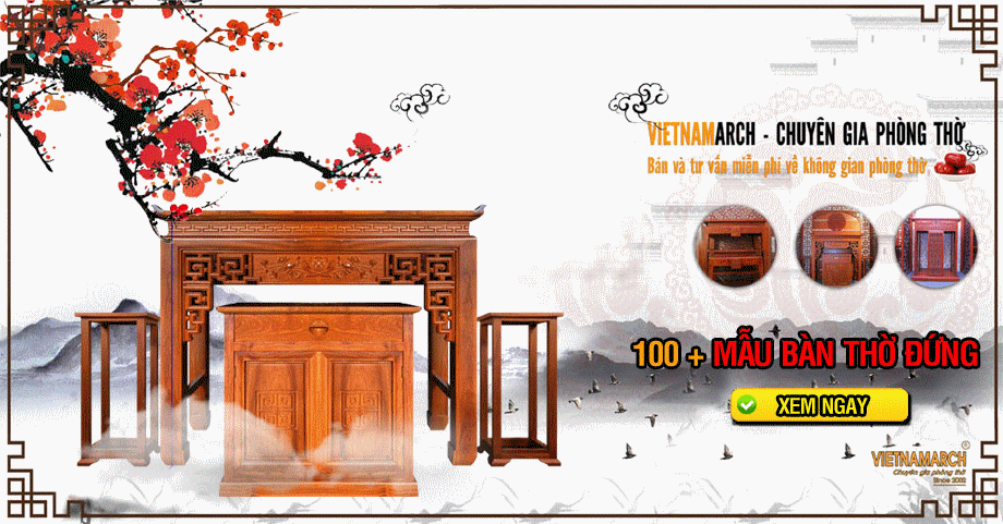 80++ Mẫu tủ thờ Phật Nhật Bản cho phòng thờ Việt hiện đại > 100 Mẫu bàn thờ đứng đẹp nhất