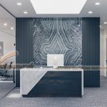 Phương án thiết kế nội thất văn phòng xây dựng THT hiện đại – Office THT