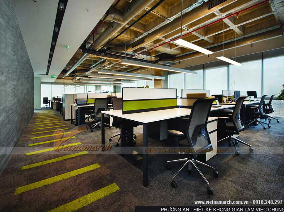 Dự án thiết kế nội thất văn phòng coworking space 2000m2 CENXSPACE > Thiết kế nội thất văn phòng coworking space 2000m2