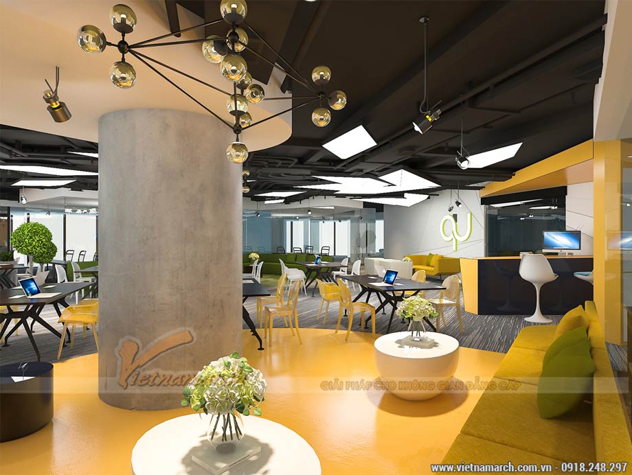 Phương án thiết kế văn phòng 1000m2 – Up VPbank Coworking space > Thiết kế văn phòng 1000m2 - Up VpBank coworking space
