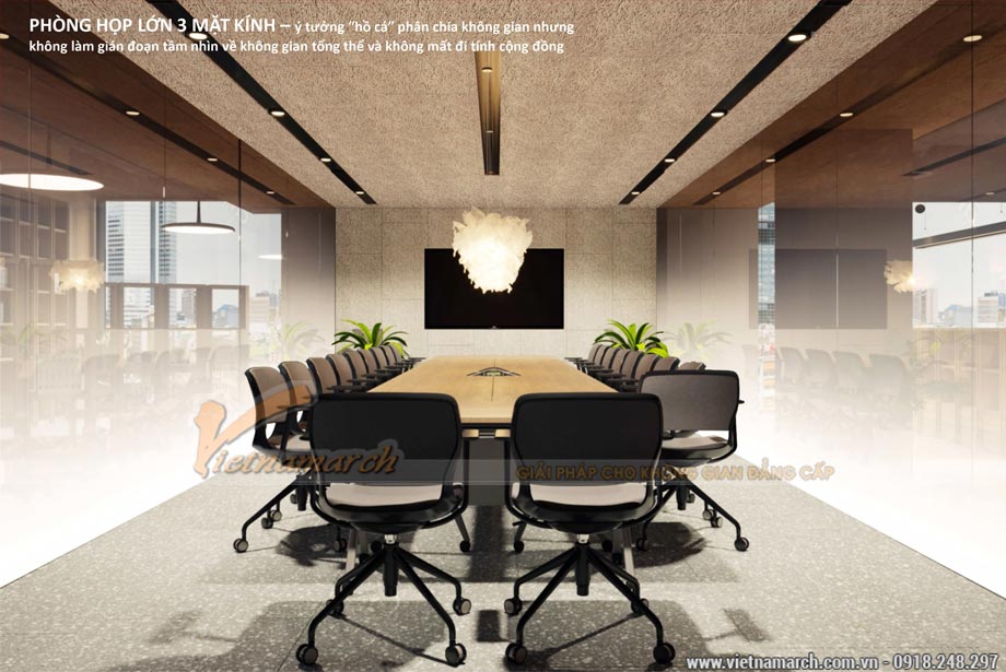 Phương án thiết kế văn phòng 2200m2 – văn phòng Bộ kế hoạch và Đầu tư > Thiết kế văn phòng 2200m2