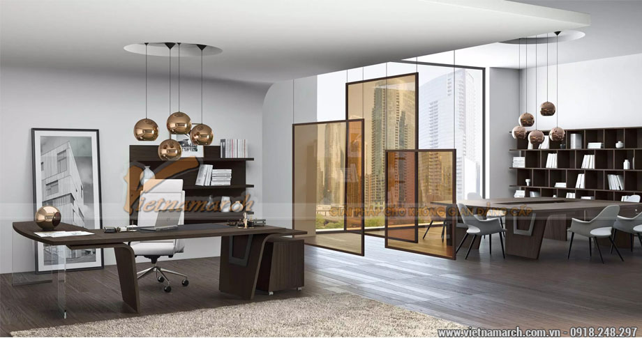 Ứng dụng các loại gỗ công nghiệp trong thiết kế nội thất văn phòng > Ứng dụng của gỗ công nghiệp trong thiết kế nội thất văn phòng