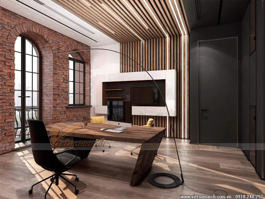Các loại gỗ công nghiệp trong thiết kế nội thất văn phòng