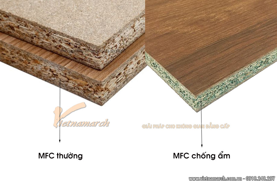 Ứng dụng các loại gỗ công nghiệp trong thiết kế nội thất văn phòng > Gỗ công nghiệp MFC
