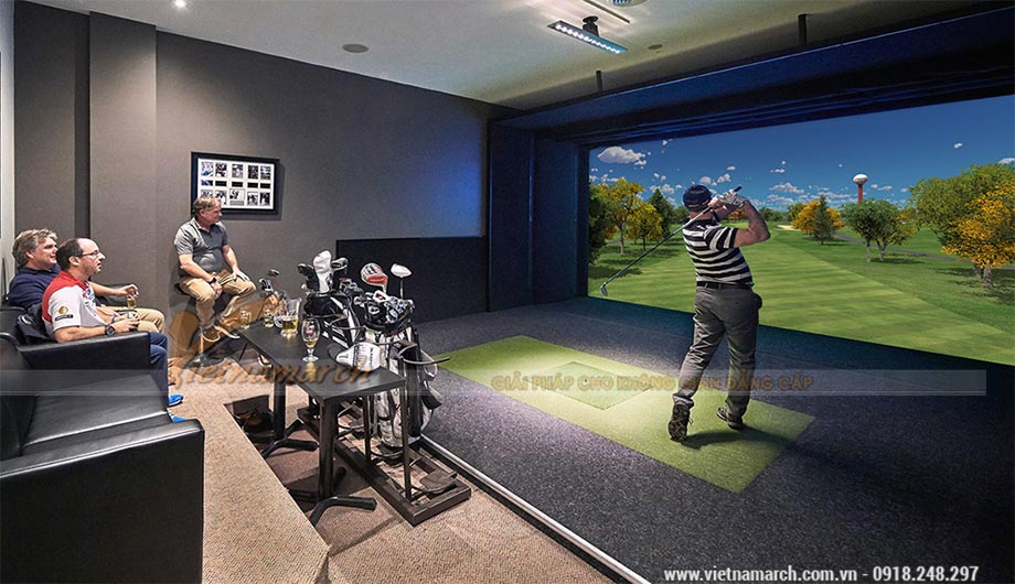 Golf 3D là gì? Đặc điểm, cấu tạo, kích thước phòng Golf 3D > Golf 3D Vision