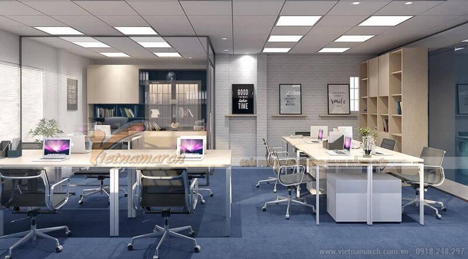 20 mẫu thiết kế nội thất văn phòng đẹp & chuyên nghiệp