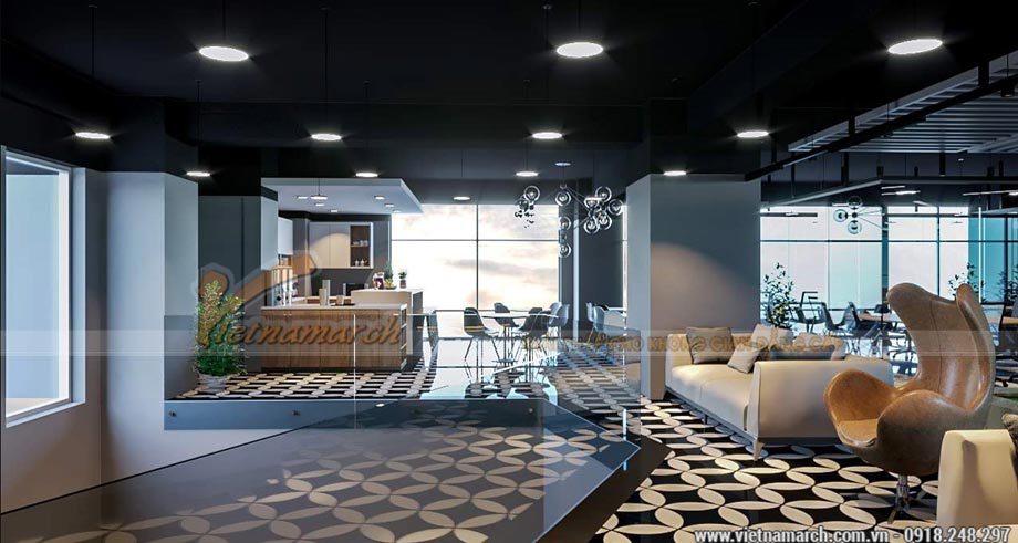 48+ mẫu thiết kế văn phòng lớn nhỏ- Coworking space đẹp hiện đại-Chất nhất 2023 > Thiết kế văn phòng 1500m2 tại Hai Bà Trưng