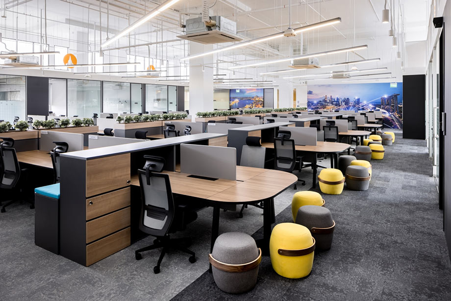 15+ Mẫu thiết kế văn phòng xanh tạo cảm hứng làm việc mới! > Văn phòng xanh độc đáo tạo cảm giác như ở nhà