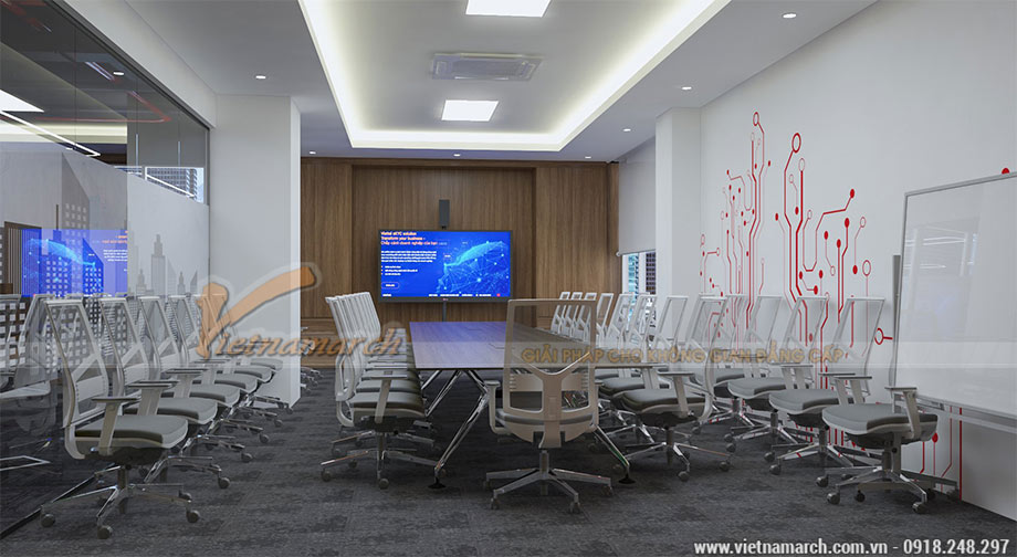Bản vẽ thiết kế nội thất văn phòng 250 chỗ ngồi – Tập đoàn viễn thông quân đội Viettel > Thiết kế văn phòng 250 chỗ ngồi