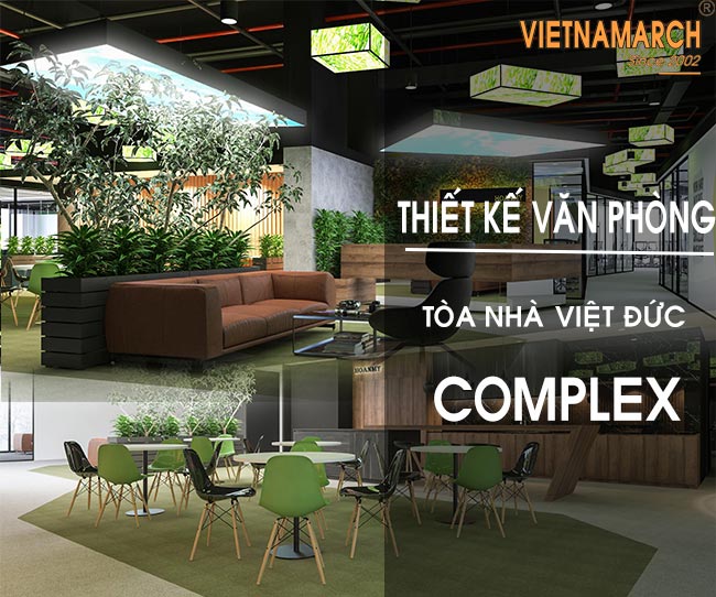 thiết kế văn phòng tại tòa Việt Đức Complex