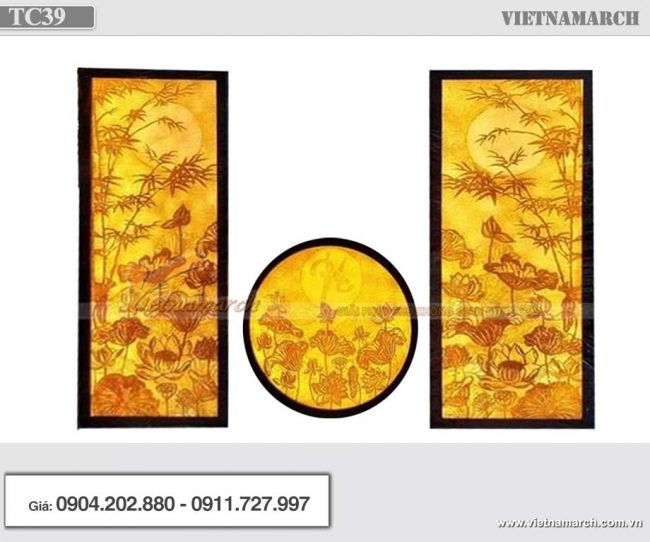 99+ Mẫu tranh trúc chỉ hoa sen phòng thờ đẹp đẳng cấp tại cửa hàng bàn thờ 61 Nguyễn Xiển