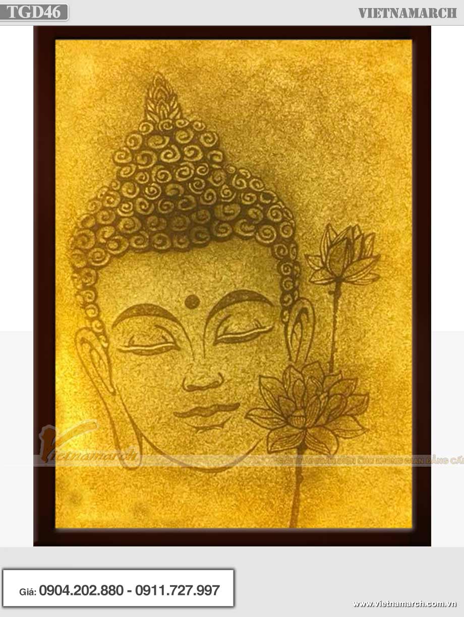 Các mẫu tranh giấy dừa Phật đẹp trang nghiêm! > Mẫu tranh giấy dừa Phật