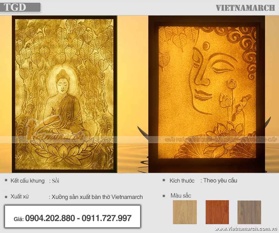 Ý nghĩa của tranh giấy dừa Phật 