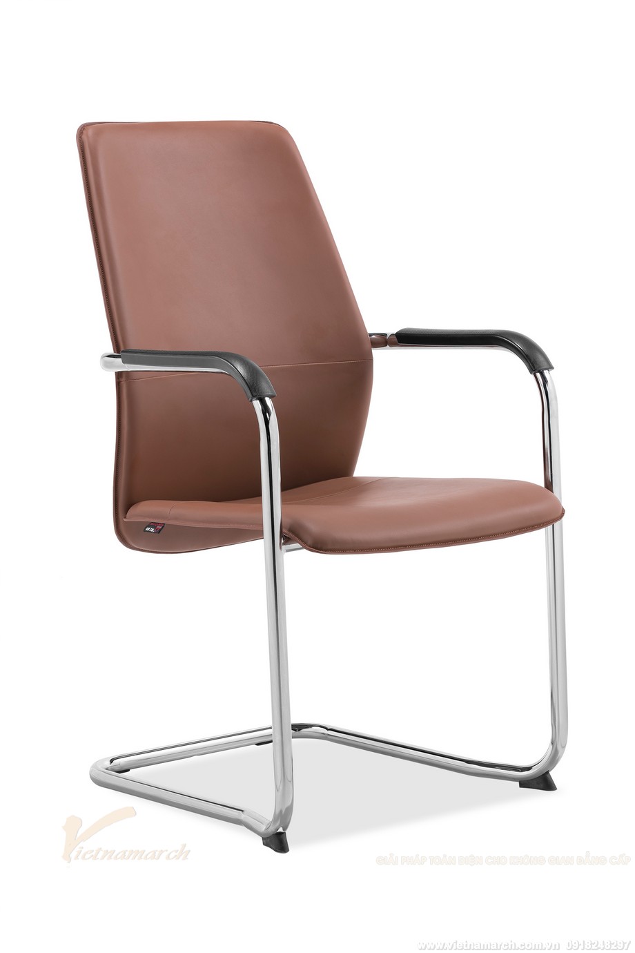 Mẫu ghế văn phòng chân quỳ cho phòng họp đơn giản hiện đại: B252BH > Ghế mầu vàng bò ấn tượng cho văn phòng