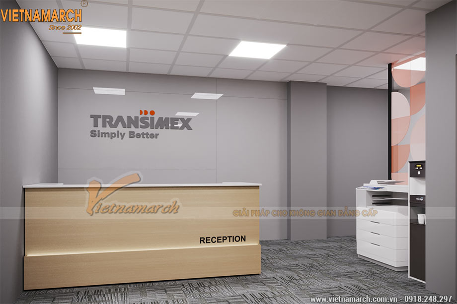 Bản vẽ thiết kế nội thất văn phòng 490m2 cho công ty logistics Transimex > Thiết kế nội thất văn phòng 490m2 cho công ty logistics Transimex