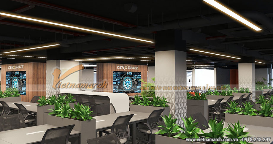 Phương án sơ bộ thiết kế nội thất văn phòng Cenxspace – BMG 2548m2 ở Long Biên > thiết kế nội thất văn phòng Cenxspace – BMG 2548m2 ở Long Biên