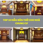 Top 10 Mẫu đèn phòng thờ đẹp cho nhà chung cư