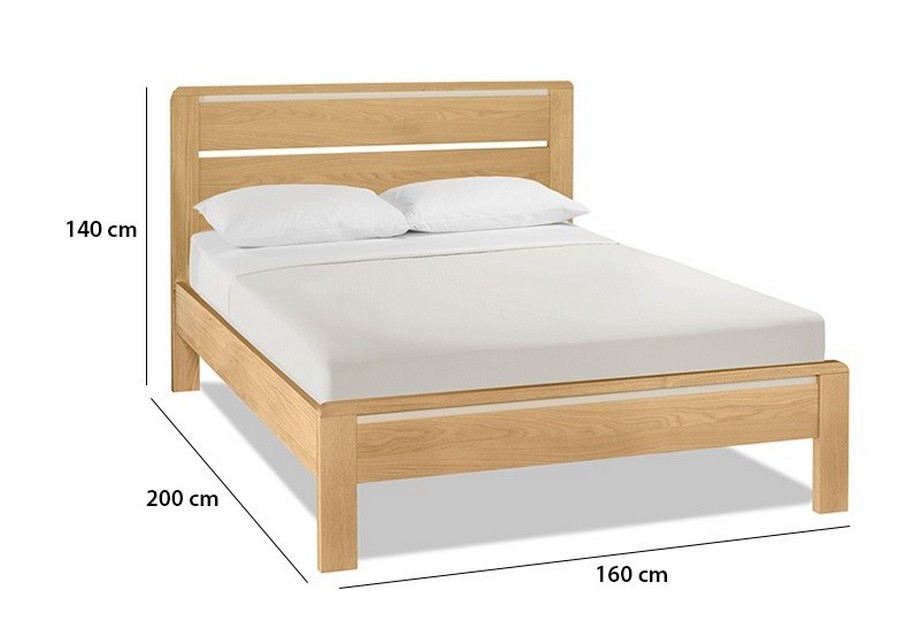 Kích thước giường ngủ trẻ em theo từng kiểu dáng > Kích thước giường đôi trẻ em