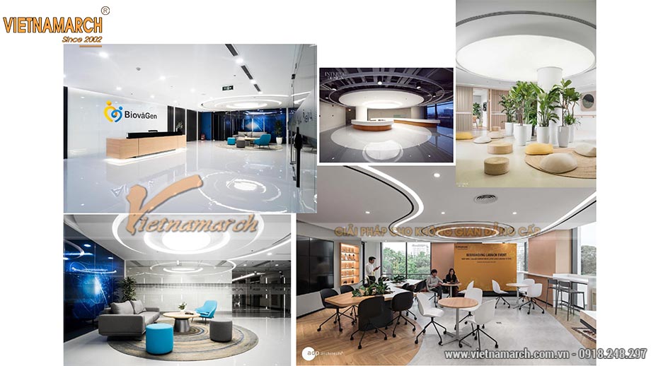 ý tưởng thiết kế nội thất văn phòng công nghệ Biovagen