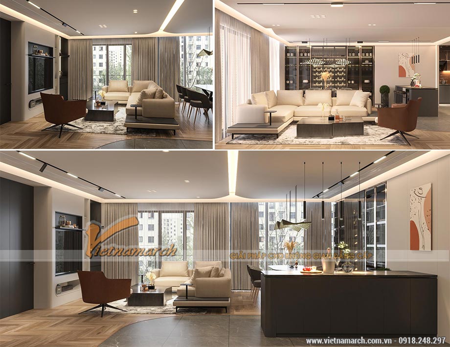 Bản vẽ thiết kế căn hộ Duplex 200m2 tại chung cư Sunshine City > Bản vẽ thiết kế căn hộ Duplex 200m2 tại chung cư Sunshine City
